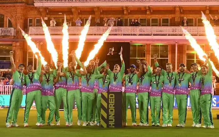 The Hundred Finals Day cricket action